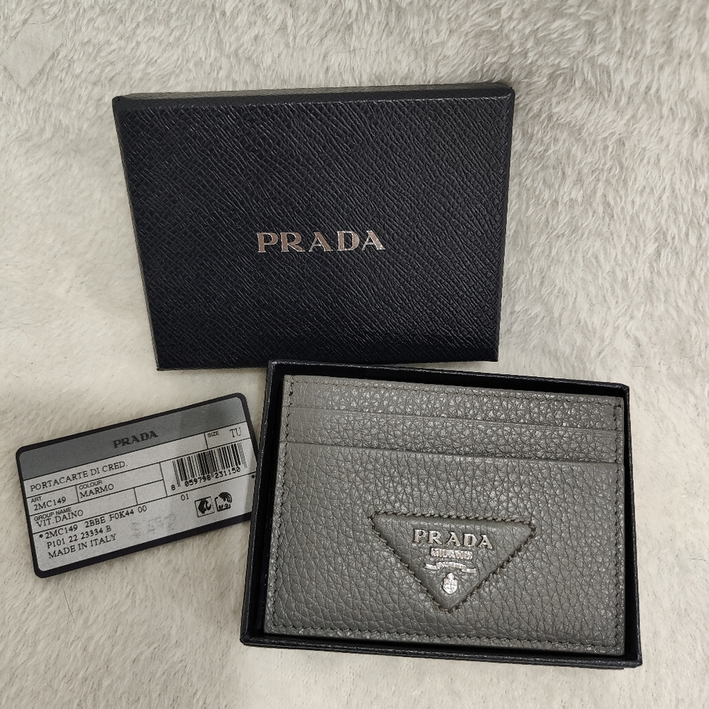 PRADA Card Case Marmo Color